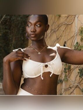 Toluca Swim Angelina Underwire Top - Ivory